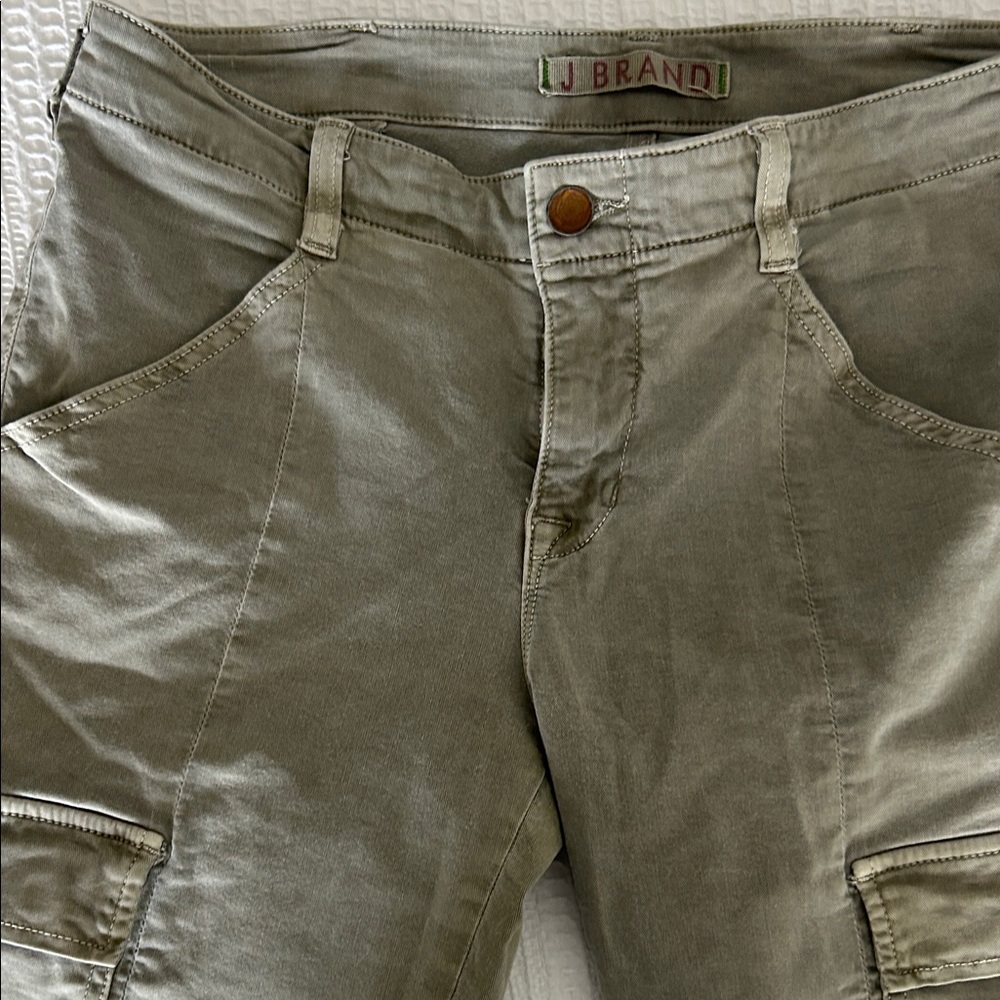 J Brand Olive Utility Cargo Pants